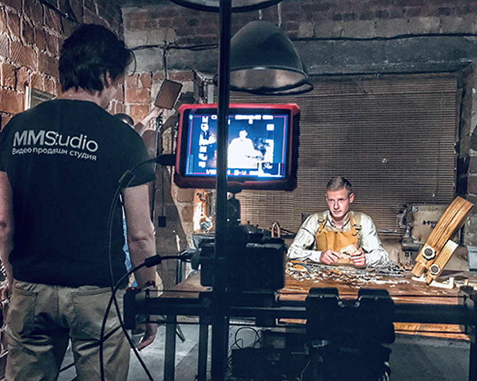 siemka avtosolona MMStudio на съемках видео для автосалона "Автовек"